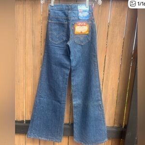Levi's 1970’s Orange Tag Wide Leg Jeans with Tags